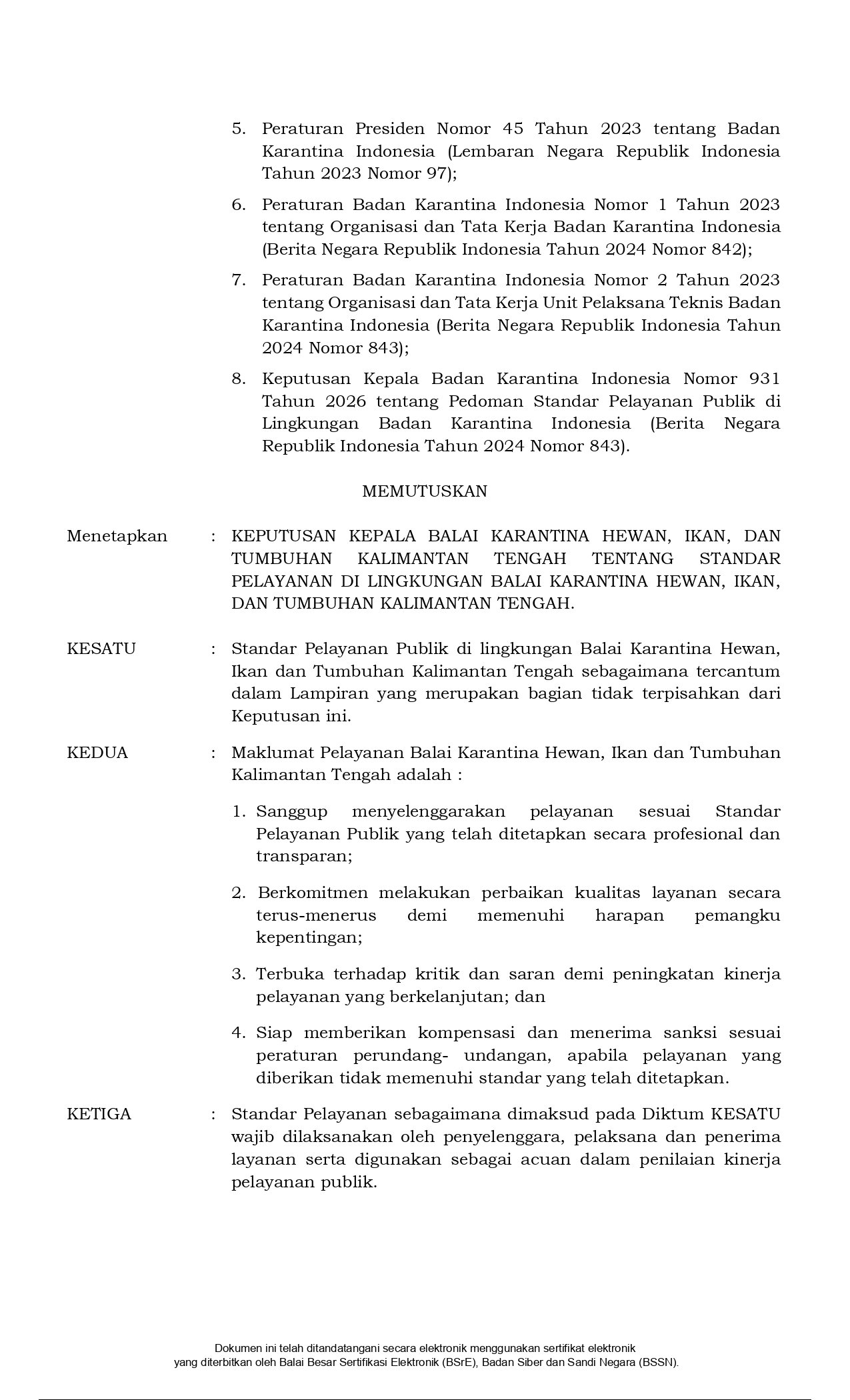 SK Standar Layanan Halaman 2